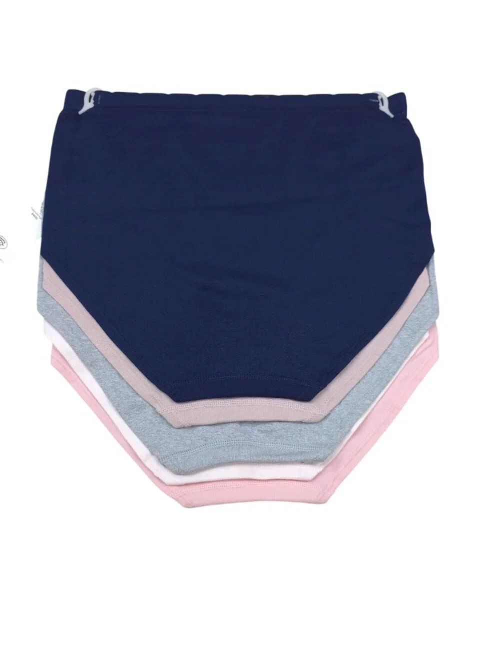 Laura Ashley Womens 5-Pack Briefs 1X Nylon/Spandex Assorted Colors Comfortable